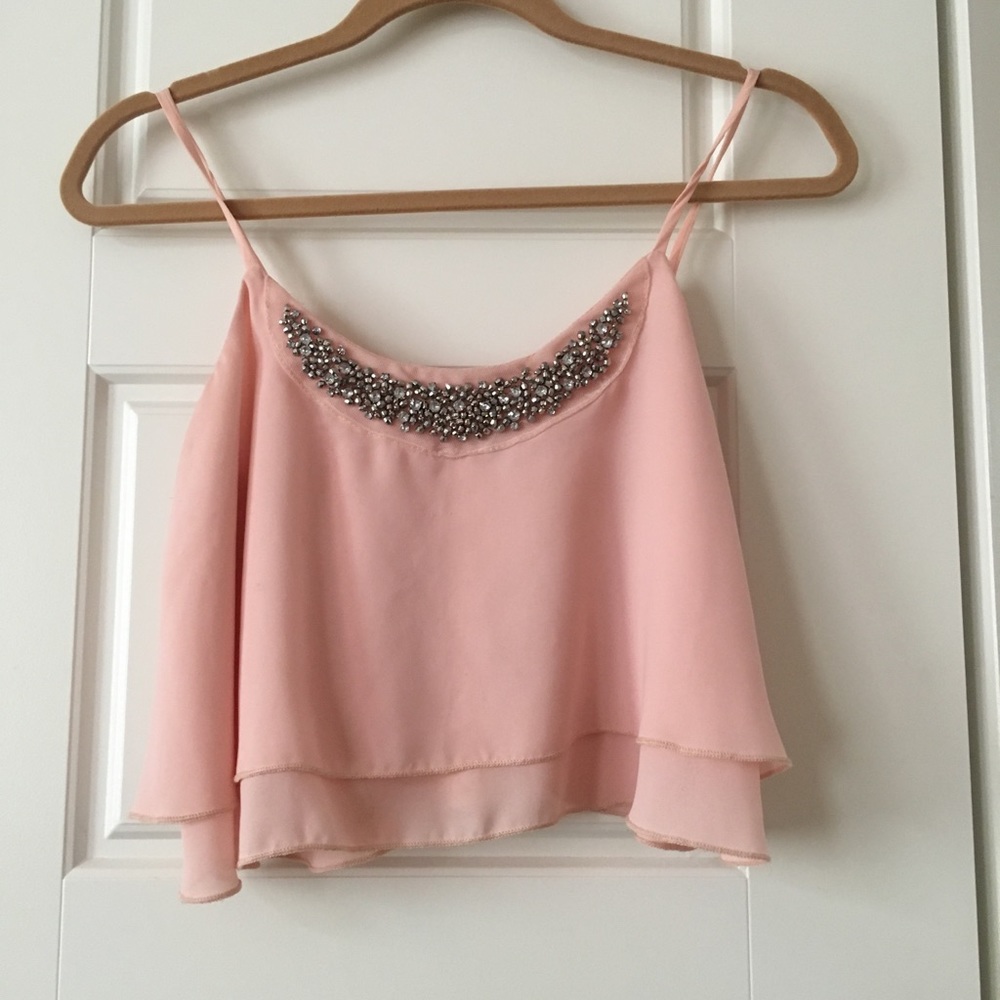 Pink tank top